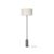 Gubi Gravity Floor Lamp Grey Marble/canvas