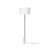 Gubi Gravity Floor Lamp White Marble/white