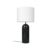 Gubi Gravity Xl Floor Lamp Black Marble/white, Low