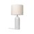 Gubi Gravity Xl Floor Lamp White Marble/canvas, Low