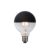 Globen Lighting Glob Led Light Bulb Clear, Black Top, E27, 2,8w E27, 4w