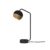 Mater Ray Table Lamp Black, Oak Detail On Screen