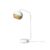 Mater Ray Table Lamp White, Oak Detail On Screen