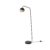 Mater Ray Floor Lamp Black, Oak Detail On Screen