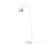 Mater Ray Floor Lamp White, Oak Detail On Screen