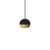 Mater Ray Pendant Lamp Black, Small, Oak Detail On Screen