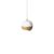 Mater Ray Pendant Lamp White, Small, Oak Detail On Screen