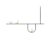 Artemide Yanzi S1 Ceiling Lamp Black Brass