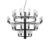 Normann Copenhagen Amp Chandelier Black, Large