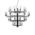 Normann Copenhagen Amp Chandelier Black, Large