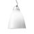 Fritz Hansen Caravaggio Opal P3 Pendant Lamp White Opal Glass-silver Grey Cord