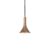 Konsthantverk Megafon 1 – Low Straight Pendant Brass