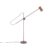 Konsthantverk Kusk Floor Lamp Iron Oxide/leather