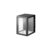 Light-point Lantern W1 Wall Lamp Black