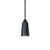 Konsthantverk Massiv Pendant Black, Double Cone