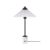 Globen Lighting Matisse Table Lamp Black/white