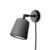 New Works Material Wall Lamp Dark Grey Concrete