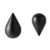 Normann Copenhagen Dropit Hangers Black Small