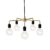 Audo Copenhagen Leonard Chandelier Brass