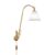 Gubi Bestlite Bl6 Wall Lamp Bone China-brass