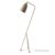 Gubi Grashopper Floor Lamp Warm Grey