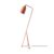 Gubi Grashopper Floor Lamp Vintage Red