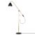 Gubi Bestlite Bl4 Floor Lamp Charcoal Black-brass