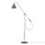 Gubi Bestlite Bl4 Floor Lamp Grey-brass