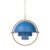 Gubi Multi-lite Ceiling Lamp Brass-blue