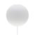 Umage Cannonball Ceiling Cup With Cord White