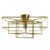 Globen Lighting Ceiling Cube Brass