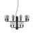 Normann Copenhagen Amp Chandelier Grey-black