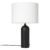 Gubi Gravity L Table Lamp Blackend Steel + White Shade