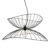 Globen Lighting Ray Ceiling Lamp Ø 70 Cm Black