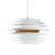 Belid Ellipse Ceiling Lamp Matte White, Brass